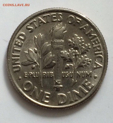 10 Центов ( ONE DIME ) 2008 P  15.04.2018 22:00 - 4 дайм