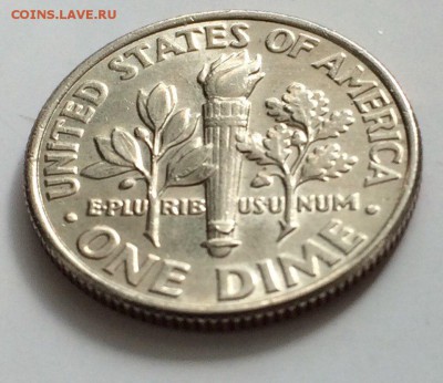 10 Центов ( ONE DIME ) 2008 P  15.04.2018 22:00 - 2 дайм