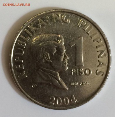 Филиппины, 1 песо 2004 года 15.04.2018 22:00 - pqDZCm7Z_xI