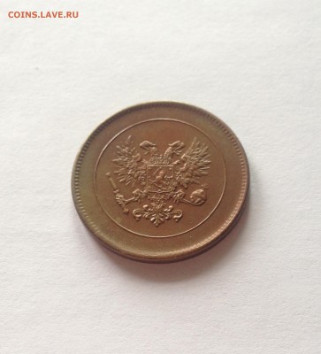 5 пенни 1917г., герб , Русская Финляндия , до 19.04.18г. - 5p17-3