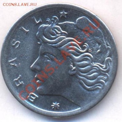 Бразилия 2 центаво 1975 г. До 17.04.11 г. 20-00 МСК. - Бразилия 2 75.1