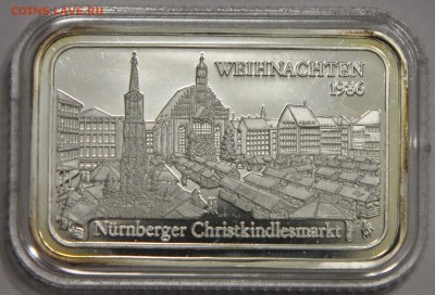 Слиток серебро Германия 1986 Нюрнберг 15 гр 999 до 18.04 - IMG_1263.JPG