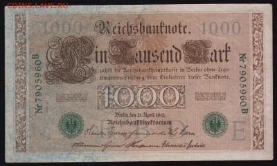 (1)   1000 марок 1910г., Германия - до 18.04.18 в 22.00 МСК. - Scan0002