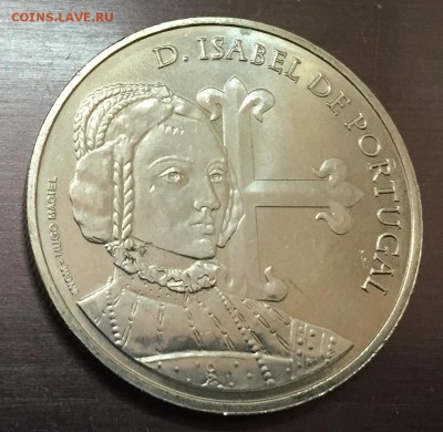 5 евро Португалия  Королева Изабелла с 200 руб до 20.04 - IMG_8825-14-04-18-01-18.JPG