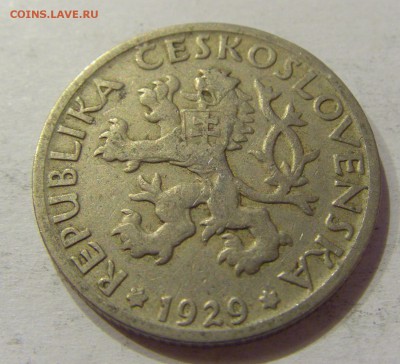 1 крона 1929 Чехословакия №1 20.04.2018 22:00 МСК - CIMG9312.JPG