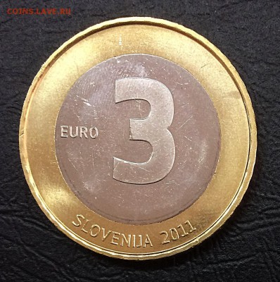 3 евро 2011 Словения 20 лет независимости с 200 р 20.04.2018 - IMG_1521.JPG