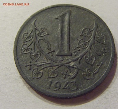 1 крона 1943 Богемия и Моравия №1 20.04.2018 22:00 МСК - CIMG9403.JPG
