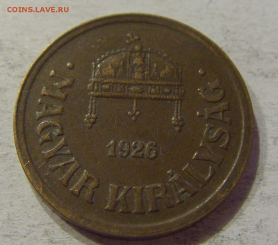 2 филлера 1926 Венгрия №2 20.04.2018 22:00 МСК - CIMG9725.JPG