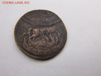 Копейка 1758 год. Смещение с двойным ударом. - Без названия (1)
