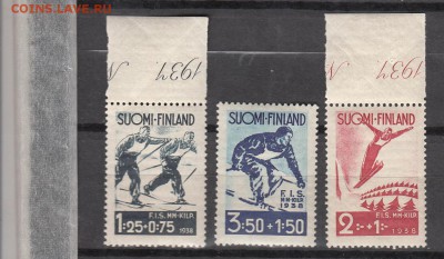 Финляндия 1938 спорт 3м - 88