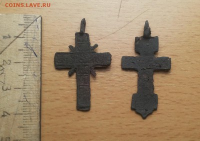 крест нательный 17-18в ( 6 ) 2 шт до 21.04 - крест 6 1
