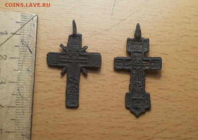 крест нательный 17-18в ( 6 ) 2 шт до 21.04 - крест 6 2