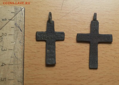 крест нательный 17-18в ( 7 ) 2 шт до 21.04 - крест 7 2
