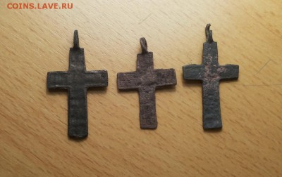 крест нательный 17-18в ( 12 ) 3 шт до 21.04 - крест 12 1 3