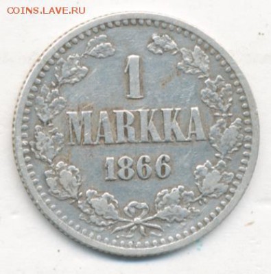 1 марка 1866 до 20.04.18, 22:30 - #2005