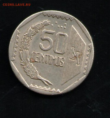 ПЕРУ 50 СЕНТИМ 1991 - 19 001