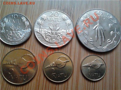 Вануату, набор из 6 монет 1990-…гг., до 21.04.11г. 22:00мск - 113