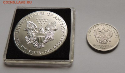 1 доллар 2014г. США - Шагающая свобода до 22:00 18.04.18 - dscn6595