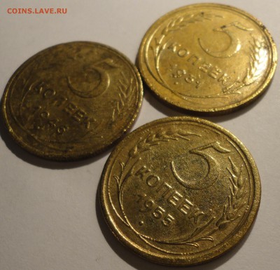 5 копеек 1931,1946,1955 г., СССР, до 21:35 19.04.18 г. - 5 копеек 1931 1946 1955-10.JPG