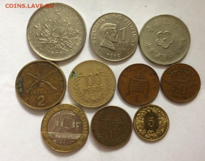 10 разных иностранных монет 19.04.2018 22:00 - Bk_Gn8QWyUs