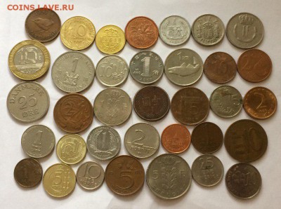 35 разных иностранных монет 19.04.2018 22:00 - vLzvGxUmKNs