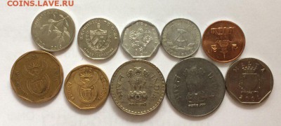 10 разных иностранных монет 19.04.2018 22:00 - Twe6JjZqKHQ
