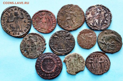 Древний Рим - 11 монет - опознание - 192