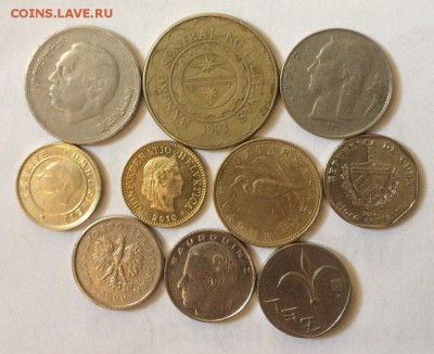 10 разных иностранных монет 19.04.2018 22:00 - Bb8i5AaxhBI