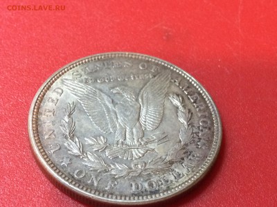 1 Доллар Морган  США 1921  без букв до 22.04.18 - 695FF61E-34E9-4981-A192-38CDAAA6BC81