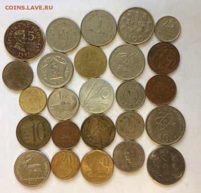 30 разных иностранных монет 19.04.2018 22:00 - 1taLE_TmXIg