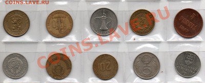 разные иностранные монеты - четвертый (2)