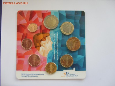 Распродажа. Набор евро Нидерланды. 2014. C 1 рубля. - Набор евро Нидерланды 2014 - 2.JPG