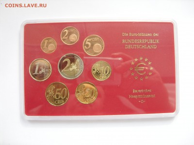 Распродажа. Набор евро Германии 2004 D Munchen. С 1 рубля. - SDC11862.JPG