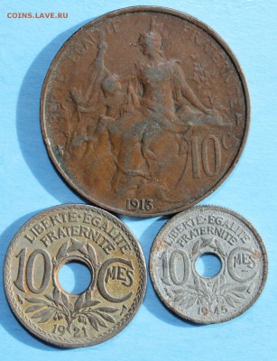 С РУБ. ФРАНЦИЯ 10с 1913г.,1921г. и 1945г.  до 24.04 в 22-00 - IMG_1880.JPG