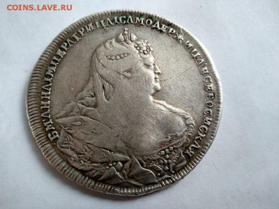 Рубль 1737 года. Л. Дмитриев. 100% оригинал - 83132507 (4)