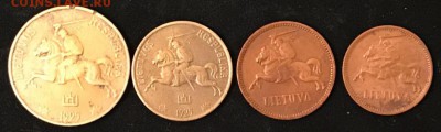Литва. Лот 4 монеты 1925-36 год. До 23.04.18 - _20180418_195617.JPG