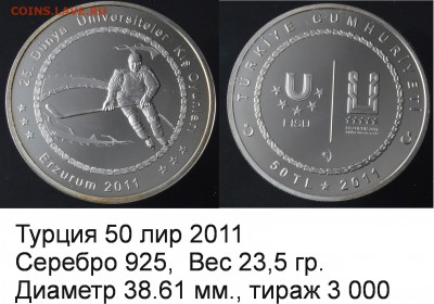 Хоккей на монетах - Турция_2011