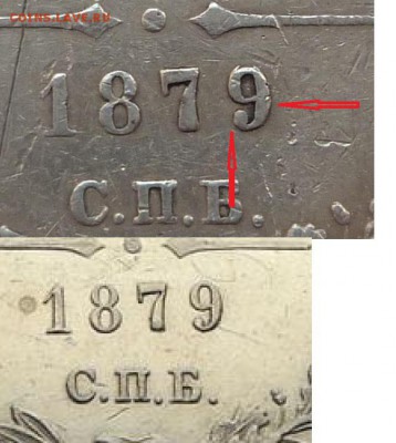 Рубль 1879 года. - 1879