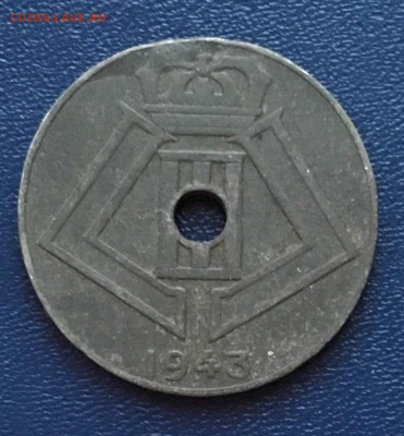 10 центов 1943 Бельгии,до 22.04. - bBb4rgQloAg