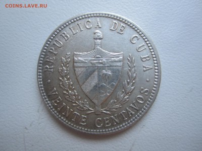 Куба, 20 сентаво 1949 с 300 руб. до 22.04.18 20.00МСК - IMG_5187.JPG