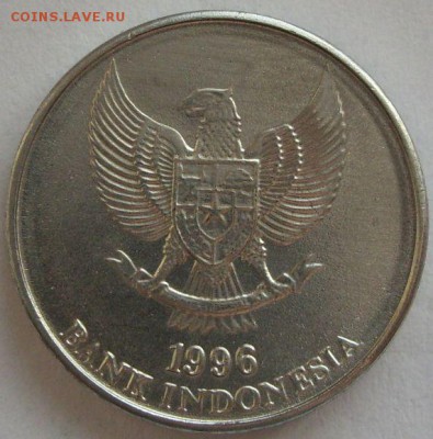 25 рупий Индонезия 1996 UNC. С 1 рубля. - 25 рупий Индонезия 1996 UNC - 2