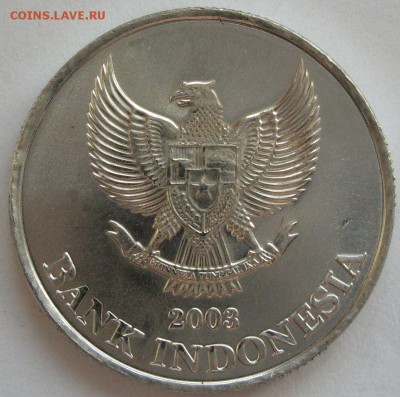 500 рупий Индонезия 2003 UNC. С 1 рубля. - 500 рупий Индонезия 2003 UNC - 2