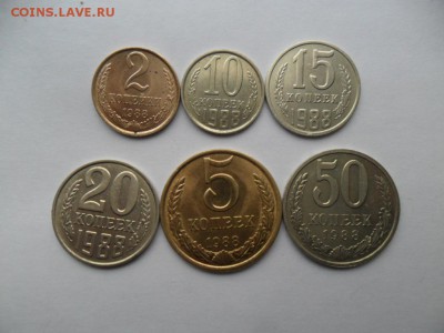 Набор монет 1988г. В блеске. До 25.04 в 22-00 по МСК. - SAM_8437.JPG