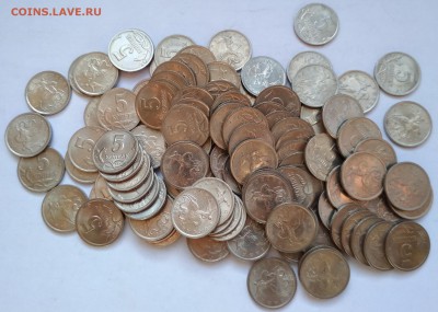 5 копеек СПМД 1998, 2001-2008. Фикс. До ухода в архив. - 5 коп 02 сп 2
