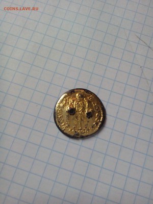 Серебро в позолоте монета на опознание - image (31)
