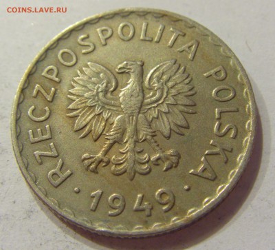 1 злотый 1949 мед-ник Польша №1 27.04.18 22:00 МСК - CIMG1526.JPG