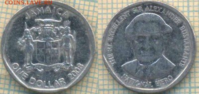Ямайка 1 доллар 2008 г., до 28.04.2018 г. 22.00 по Москве - Ямайка 1 доллар 2008  562