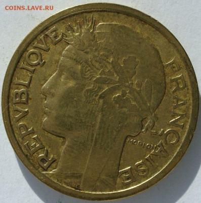 2 франка Франция 1938. Старт 10 рублей. - 2 франка Франция 1938 - 2