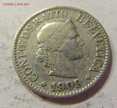 10 раппен 1909 Швейцария №1 27.04.2018 22:00 МСК - CIMG1914.JPG
