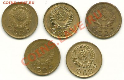 1 копейка 1949,50,52,54,57 годов  до 20.04.2011 в 22.00 МСК - 1 копейка 1949-1957 - 1